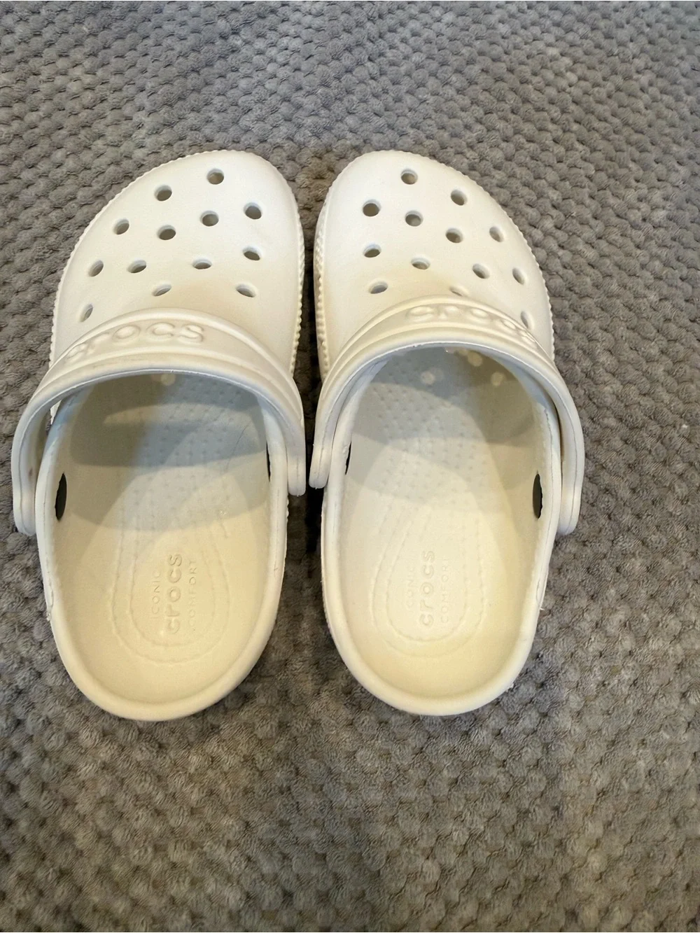Crocs Classic Clog - Toddler - White 8 Unisex